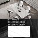岩板定制餐桌长方形电视柜边茶几面板圆形人造大理石台面加工定做