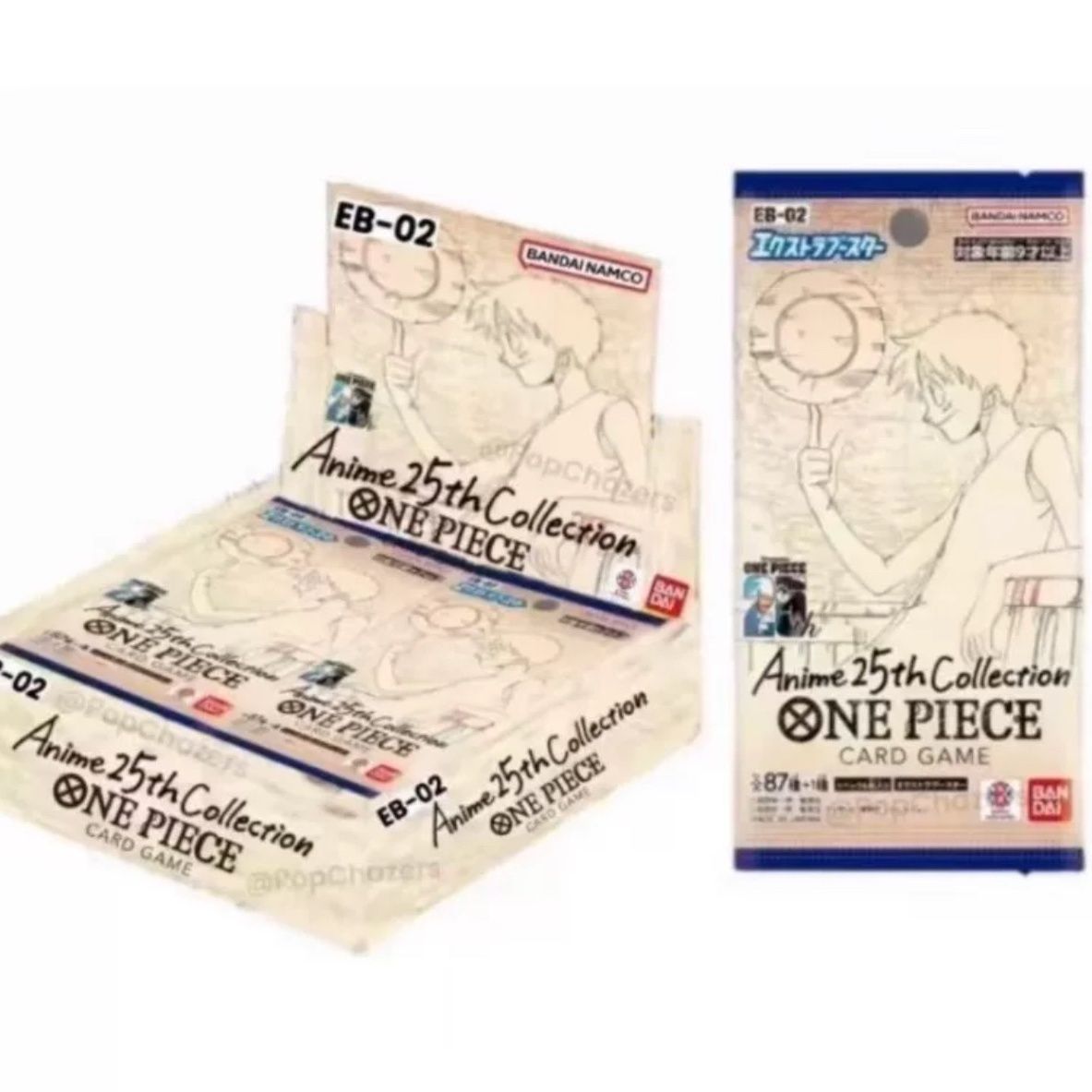 正版航海王OPCG 简中 海贼王 EB02补充包 王之血脉 简中OEB02原盒