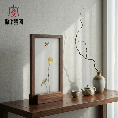 摆件蜀绣商务礼礼品文化礼外交礼
