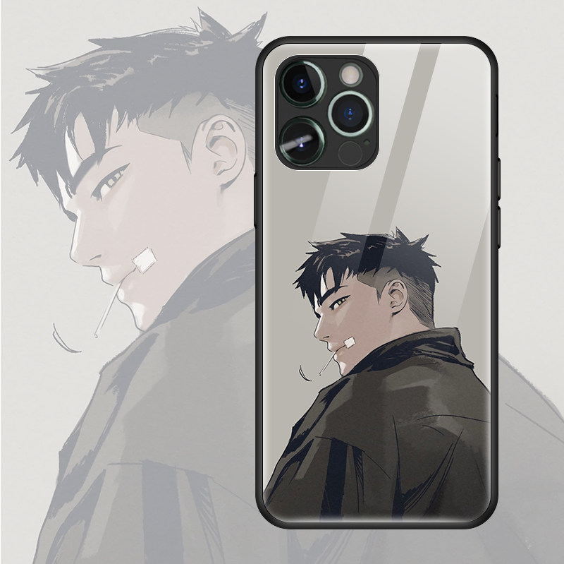 痞帅型男手机壳适用任意型号