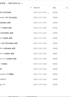 CAD/UG/Solidworks/Deform/Ansys/Hypermill/Caxa/Creo软件大全