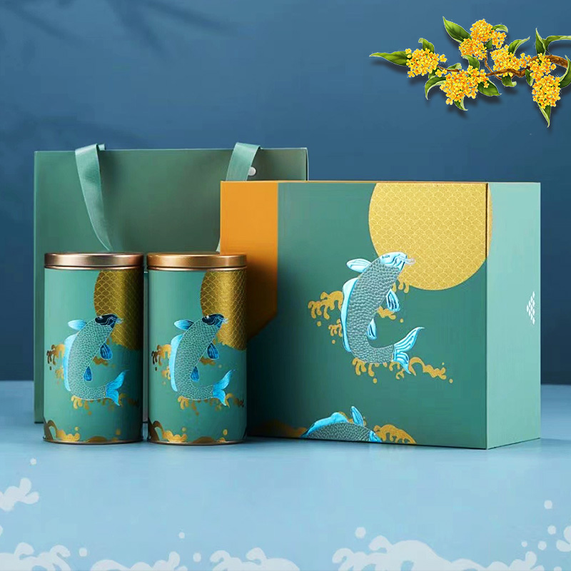 浓香型高山罐装送礼桂花茶