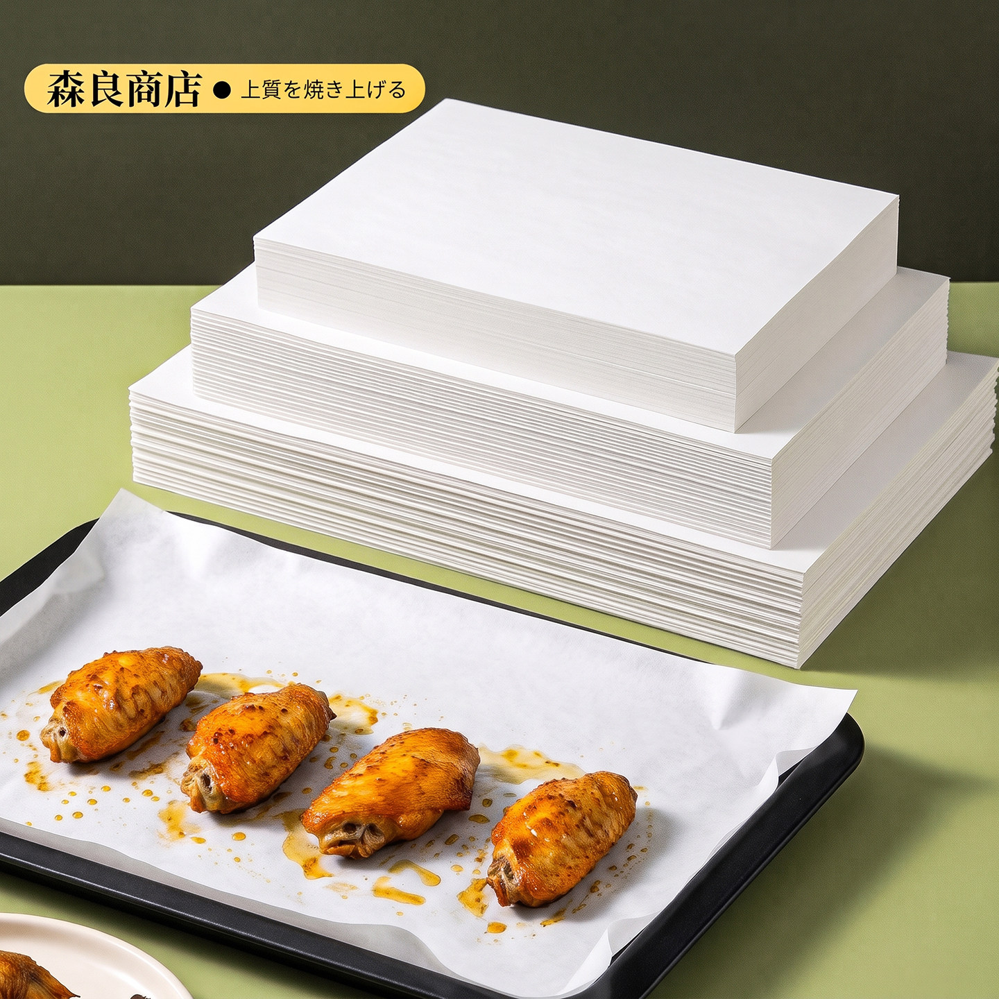 食品级硅油纸烤箱微波炉吸油