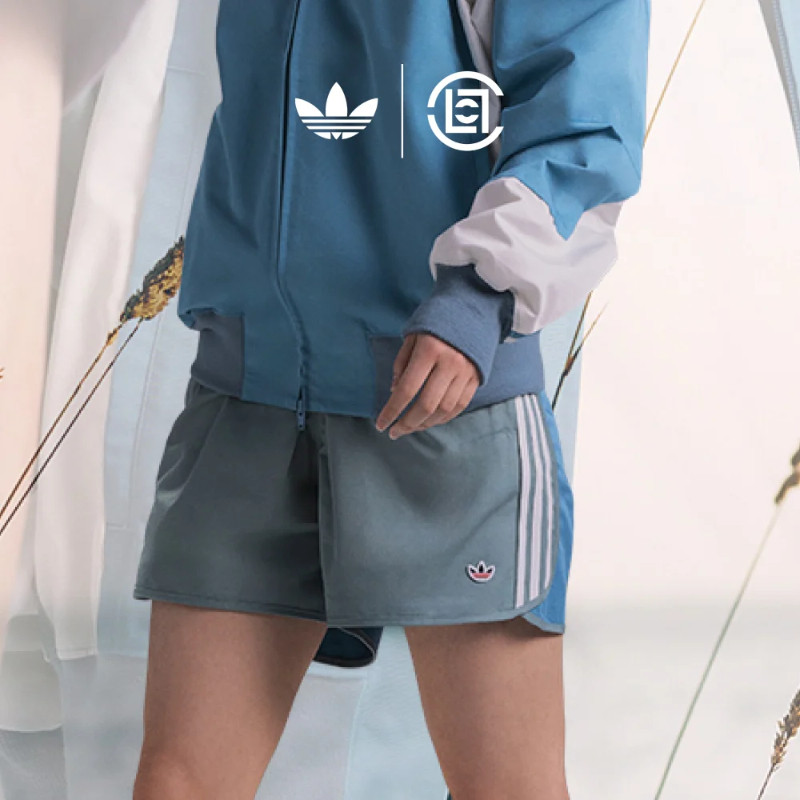 Adidas/阿迪达斯短裤正品新款陈冠希联名款经典运动短裤JF3152 - 实物图