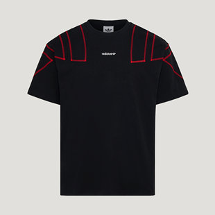 Adidas/阿迪达斯正品新款透气舒适纯棉运动上衣短袖T恤KG6326