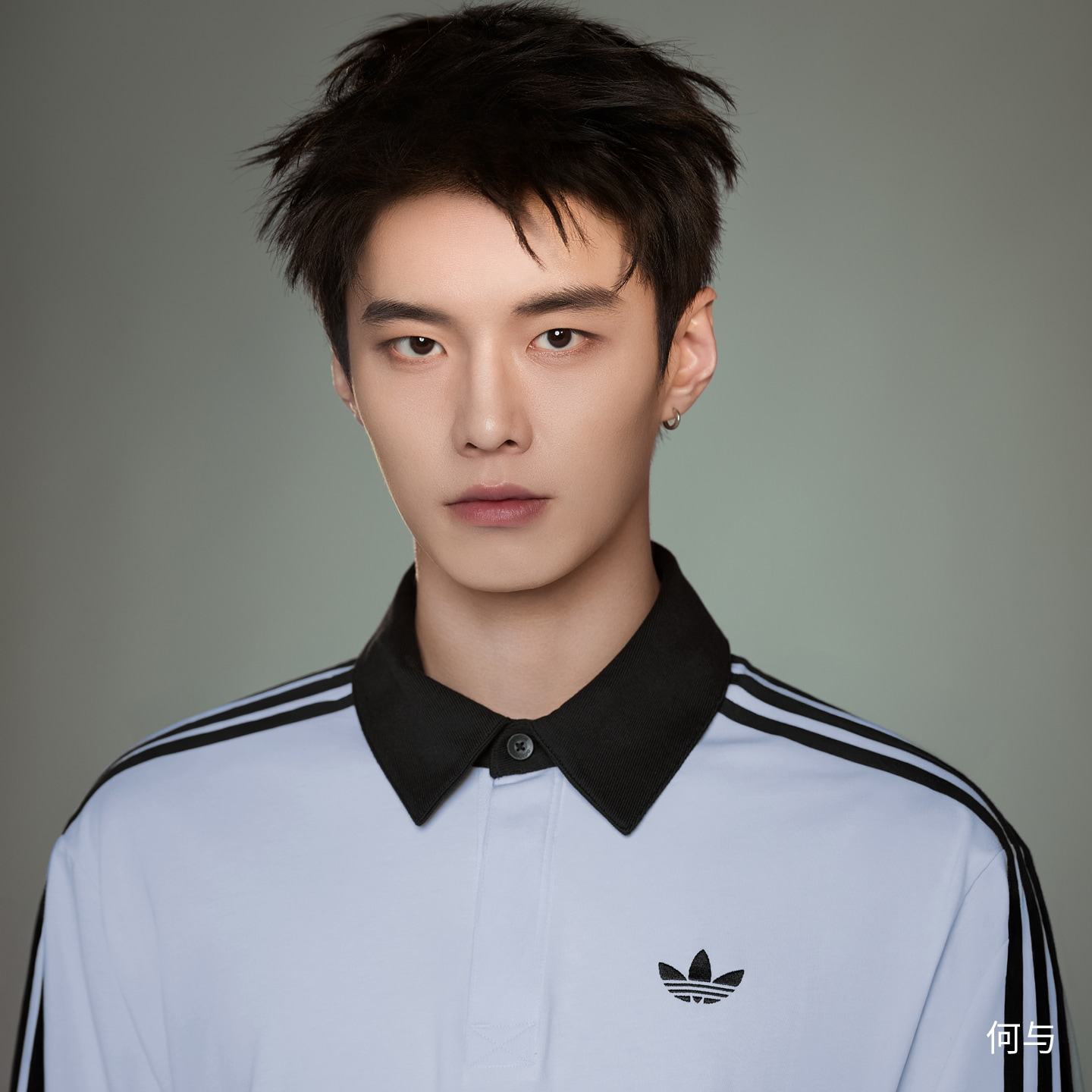 Adidas 三叶草男子何与同款T恤运动宽松长袖POLO衫 KE2445 KE3574,运动服/休闲服装,运动T恤,淘宝优惠券,粉丝福利购,淘宝优惠卷