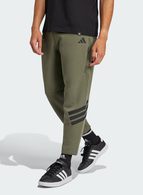 Adidas/阿迪达斯长裤男子秋季新款舒适耐磨运动休闲九分裤JD4891