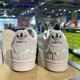 GW4440 阿迪达斯三叶草贝壳头女鞋 奶油花边休闲板鞋 Adidas