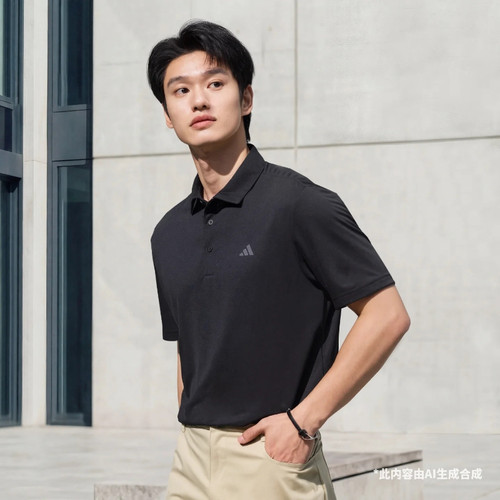 高尔夫针织运动短袖POLO衫