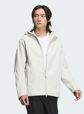 Adidas/阿迪达斯外套男子秋季运动上衣休闲连帽夹克外套JI8713