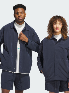 Adidas/阿迪达斯外套男子女子新款运动上衣翻领夹克外套IW5642