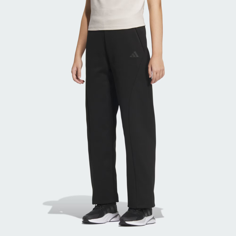 Adidas/阿迪达斯长裤女子秋季新款可调节直筒运动休闲裤JZ1661