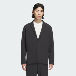 Adidas阿迪达斯男子武宗系列速干弹力运动休闲西装外套JL9345