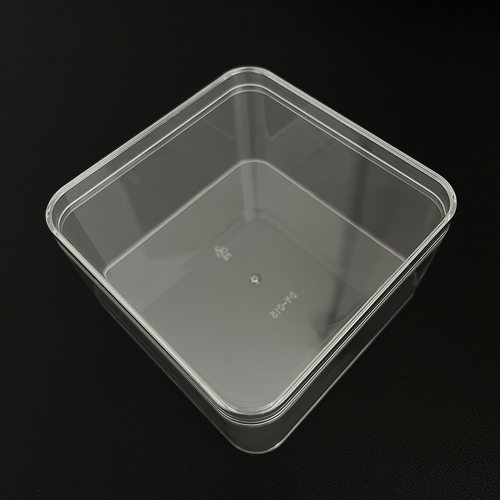 透明塑料盒食品包装塑料罐有盖花茶密封展示罐糖果收纳盒食品级