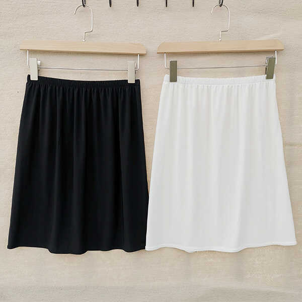 半身裙轻薄透气打底裙冰丝内衬裙