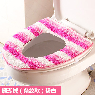 灯芯绒加厚马桶垫座圈防水马桶套毛绒坐便套保暖坐垫马桶圈垫包邮