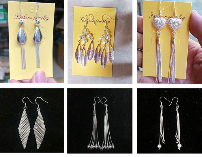 民族风百搭夸张长款流苏学生耳坠