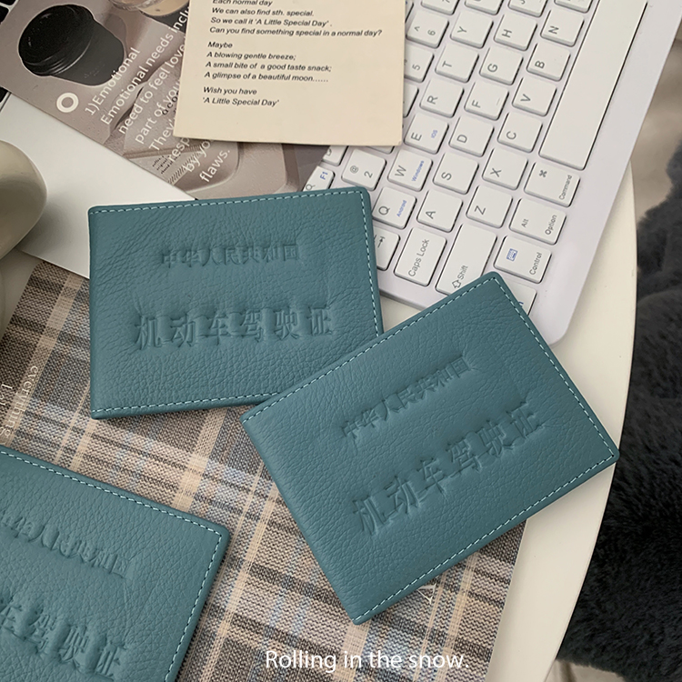 男女情侣驾驶证头层牛皮保护套
