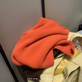 Брендовый утепленный удерживающий тепло трикотажный универсальный шарф из искусственного меха для влюбленных, в корейском стиле