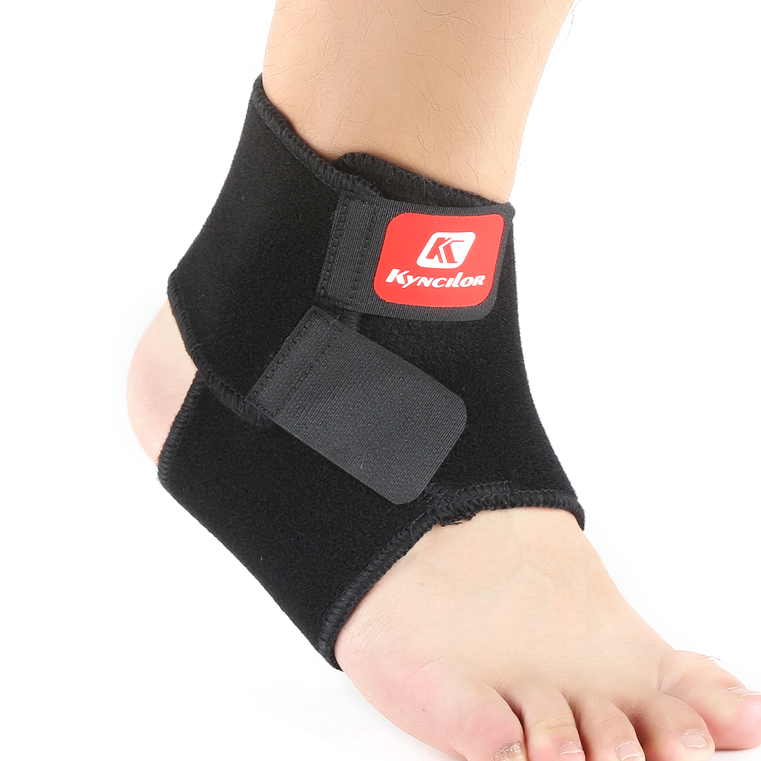 护踝篮球跑步运动扭伤防护绷带薄加压护脚腕男女护具