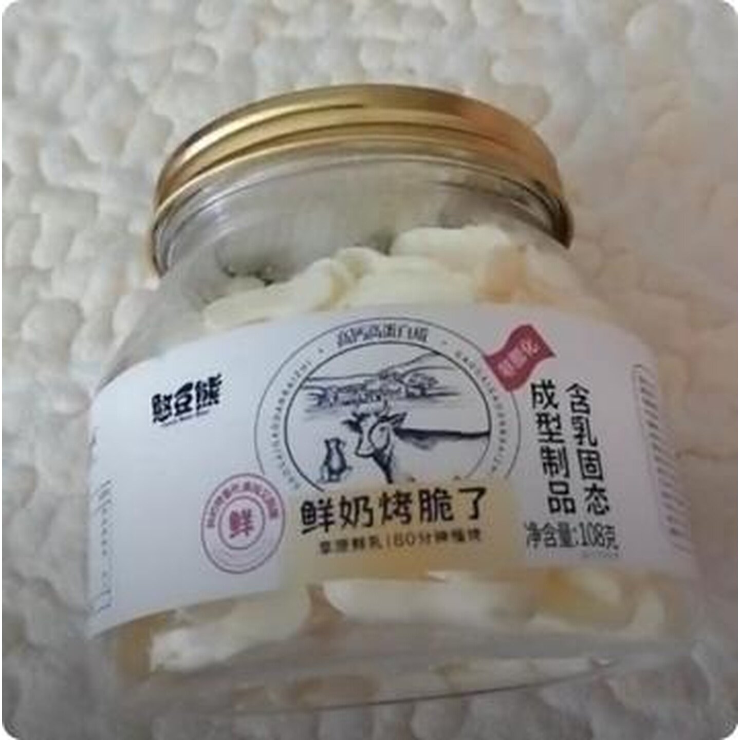 烤鲜奶片内蒙古特产非酸奶烤脆烤奶皮草原鲜乳慢烤高钙高蛋白零食