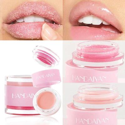 Scrub Lip Mask 2 In 1 Double Effect Lipstick To Repair Dead