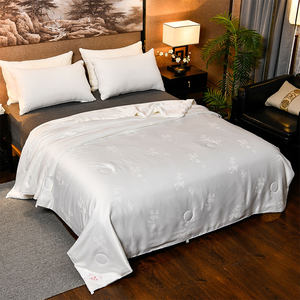 张蝴绵100桑蚕丝被莫尔代被子春秋被空调被被芯四季通用包邮