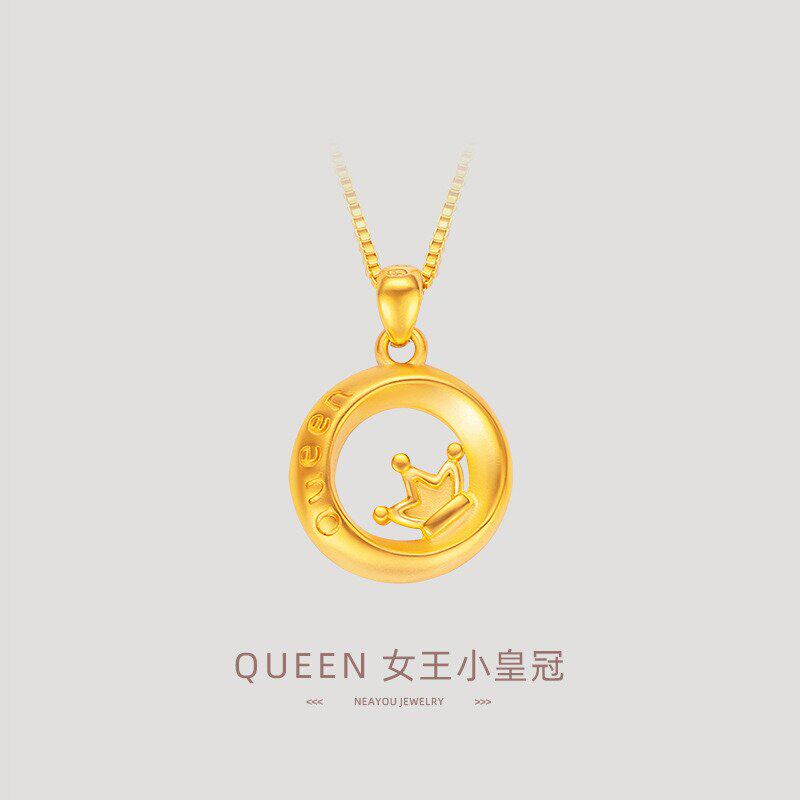 女王皇冠项炼女士轻奢小