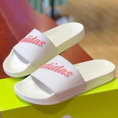 七小七鞋柜Adidas阿迪达斯女鞋一字拖运动鞋户外透气轻便 GZ5925