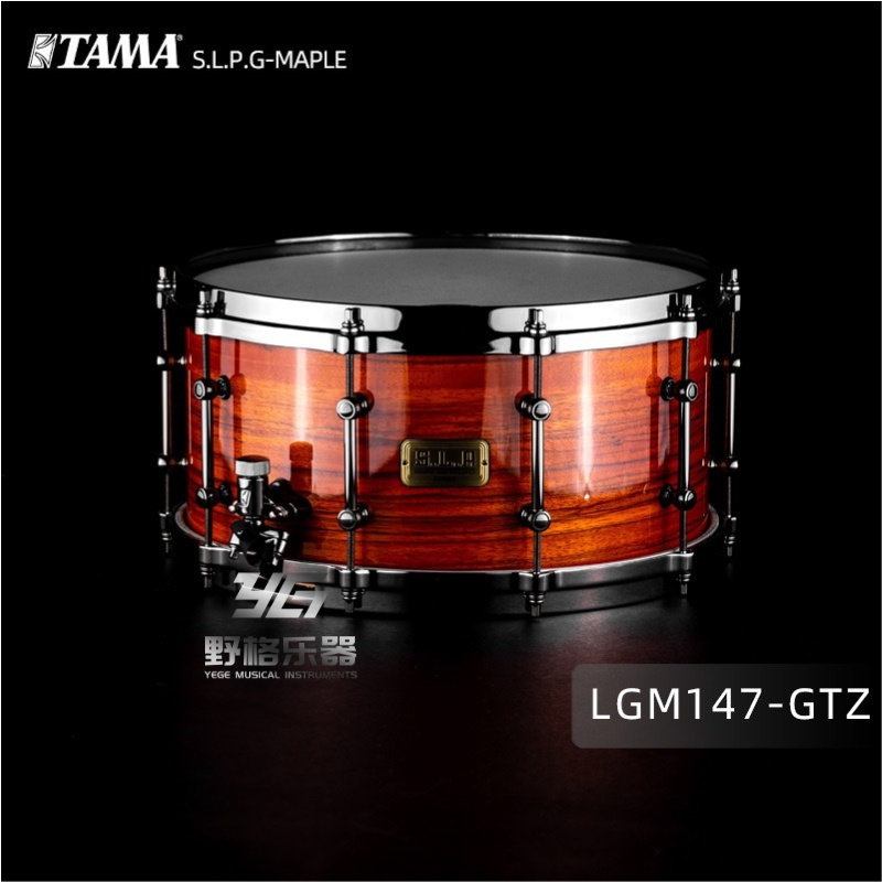 TAMA SLP系列G-Maple 枫木鼓腔 LGM147-GTZ 军鼓14x7英寸小军鼓