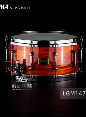 TAMA SLP系列G-Maple 枫木鼓腔 LGM147-GTZ 军鼓14x7英寸小军鼓