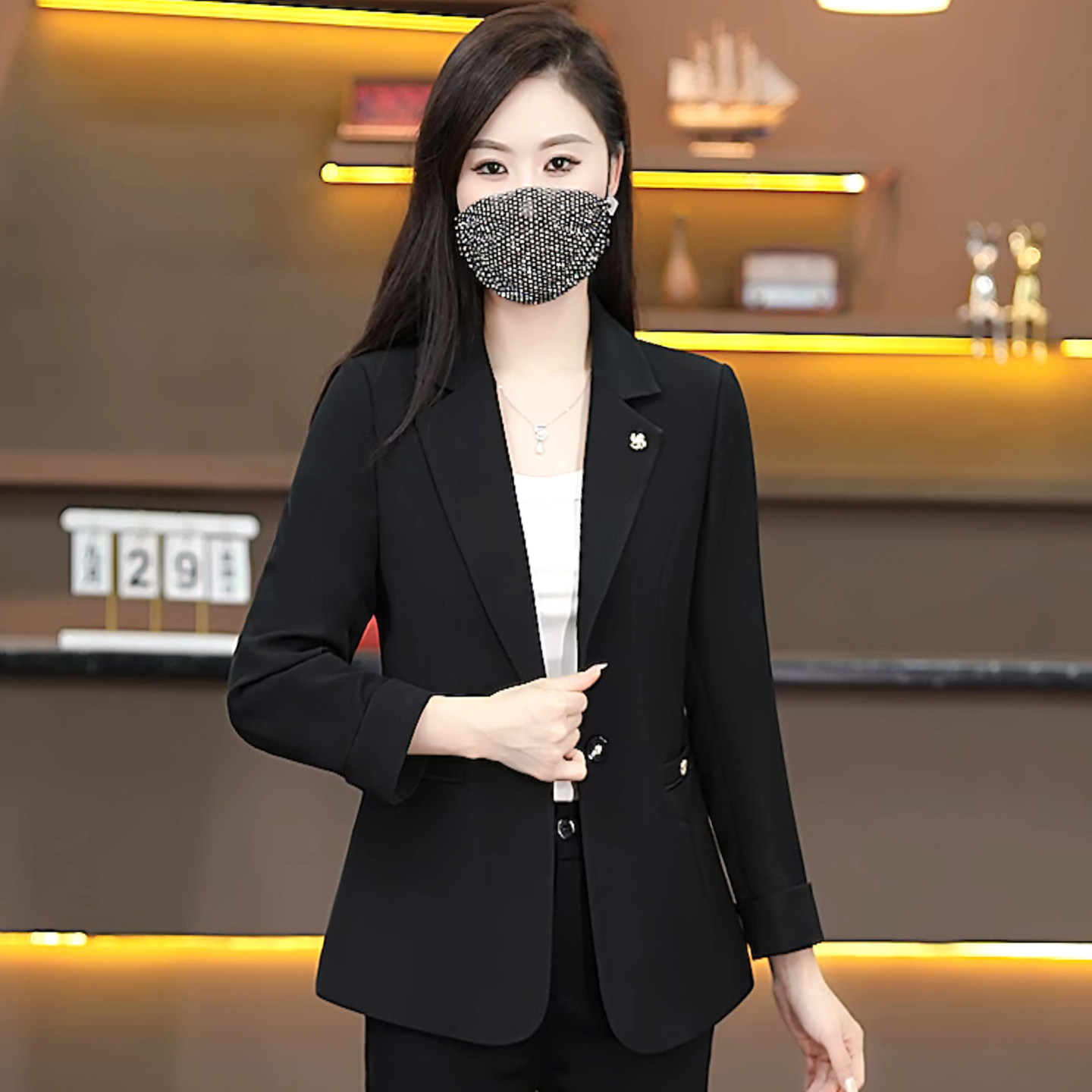 时尚气质职业西装外套女正装西服