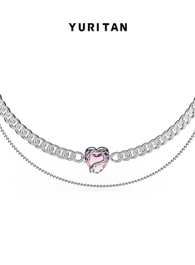 镶嵌宝石YURITAN古巴链