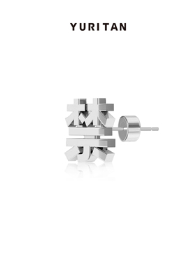 YURITAN CALL&ME 个性趣味耳饰 禁字耳钉