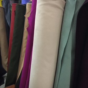 纯羊毛全毛双面羊绒布料单面羊绒大衣面料双面呢布料零布头论斤称