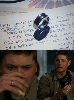 邪恶力量迪恩同款戒指 supernatural dean cos 丁丁同款 凶鬼恶灵