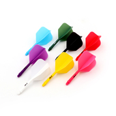 飞镖翼大方翼2BA飞镖杆飞镖尾翼套装 AK5系列一体式 3支装 CUESOUL