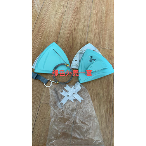 玻璃擦配件外壳子单卖双面擦清洁器配件胶条刮水条