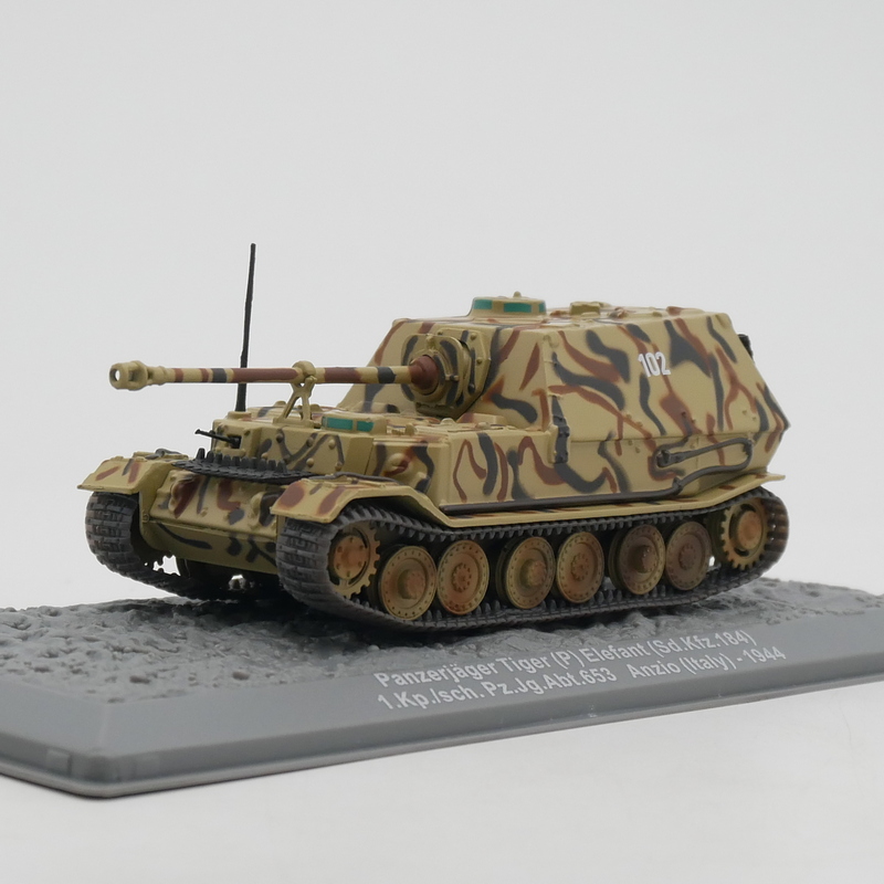 ixo 1:72 sd.kfz.184 Panzerjager 二战德国象式坦克歼击车模型