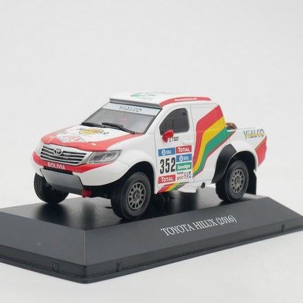 ixo 1:43 Toyota Hilux Dakar 2016丰田海拉克斯皮卡达喀尔赛车