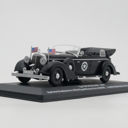 Ixo 1:43 Mercedes-Benz 770K W150 1945奔驰二战德国军车模型