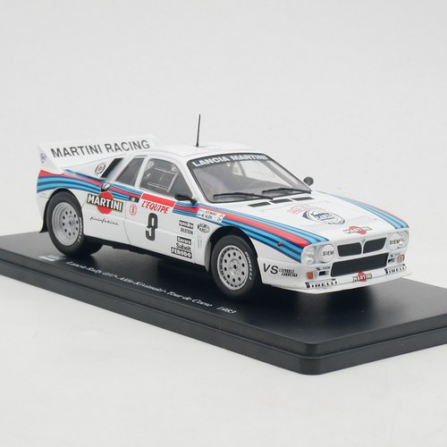 IXO 1:24 Lancia Rally 037 WRC 1983蓝旗亚拉力赛车合金汽车模型