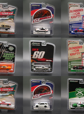 Greenlight 1:64 绿光合金小车模型NISSAN GMC FORD PLYMOUTH
