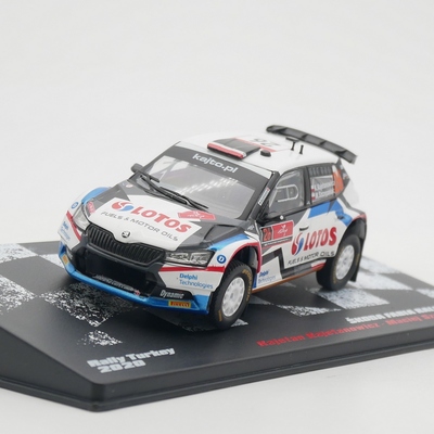 ixo 1:43 Skoda Fabia Rally2 EVO WRC 2020斯柯达晶锐拉力赛车