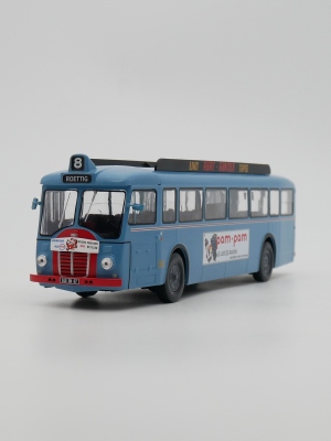 ixo 1:43 Somua OP5-3S 1954索玛巴士法国大客车模型收藏玩具车
