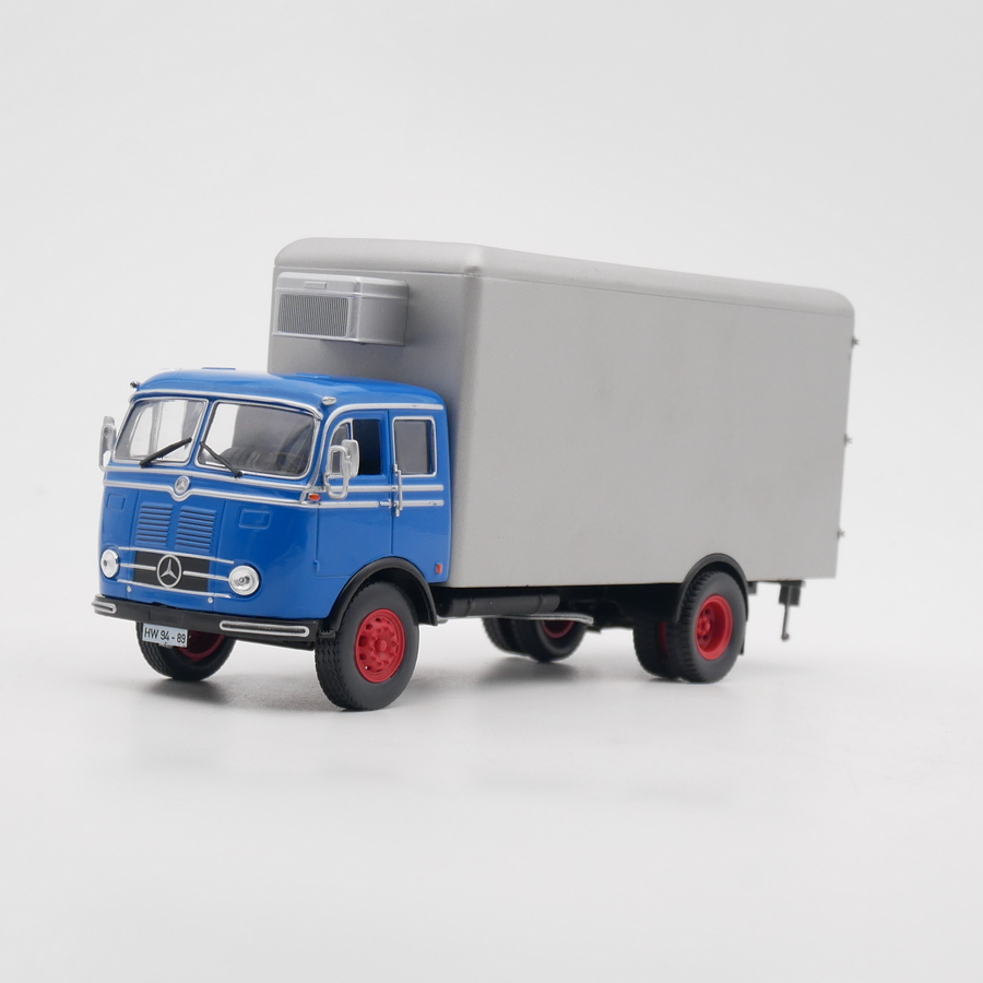 ixo 1:43 Mercedes-Benz LP334奔驰卡车冷链车合金汽车模型玩具车