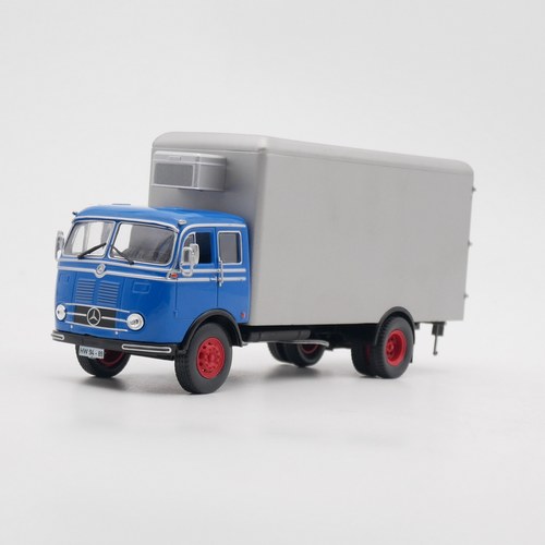 ixo 1:43 Mercedes-Benz LP334奔驰卡车冷链车合金汽车模型玩具车