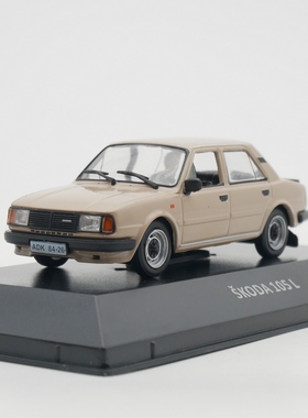 ixo 1:43 Skoda 105 L斯柯达合金汽车模型收藏玩具车