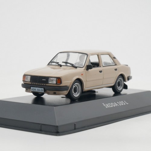 ixo 1:43 Skoda 105 L斯柯达合金汽车模型收藏玩具车
