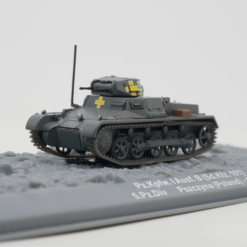 ixo 1:72 Sd.Kfz.101 Pz.Kpfw. I Ausf.B二战德国1号坦克装甲模型